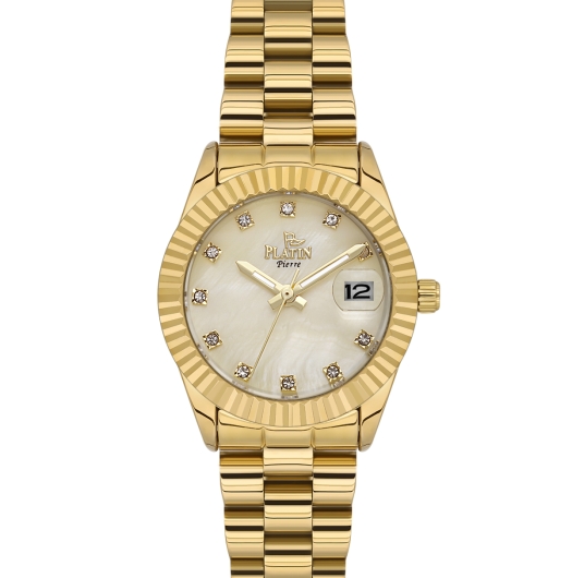 PLATİN PİERRE KADIN KOL SAATİ