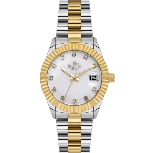 PLATİN PİERRE KADIN KOL SAATİ
