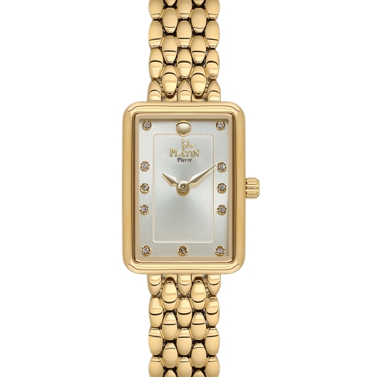 PLATİN PİERRE KADIN KOL SAATİ