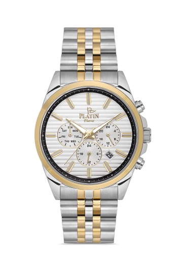PLATİN PİERRE ERKEK KOL SAATİ