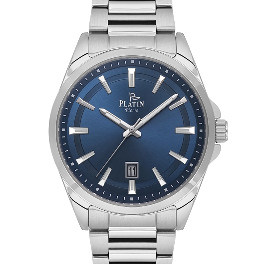 PLATİN PİERRE ERKEK KOL SAATİ