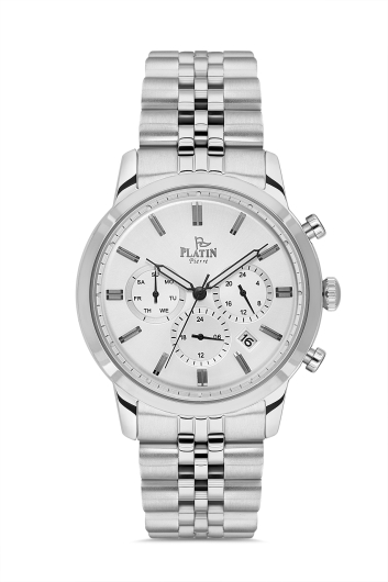 PLATİN PİERRE ERKEK KOL SAATİ