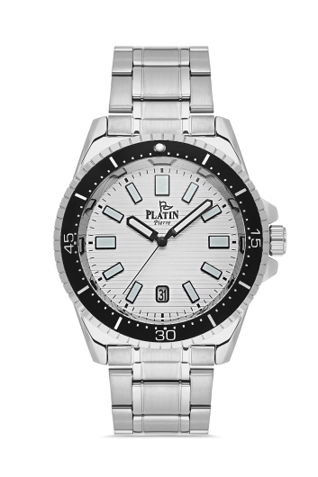 PLATİN PİERRE ERKEK KOL SAATİ