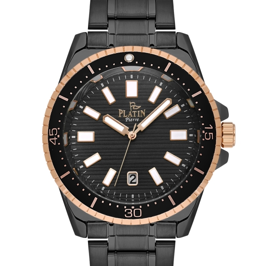 PLATİN PİERRE ERKEK KOL SAATİ