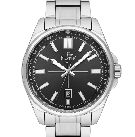 PLATİN PİERRE ERKEK KOL SAATİ