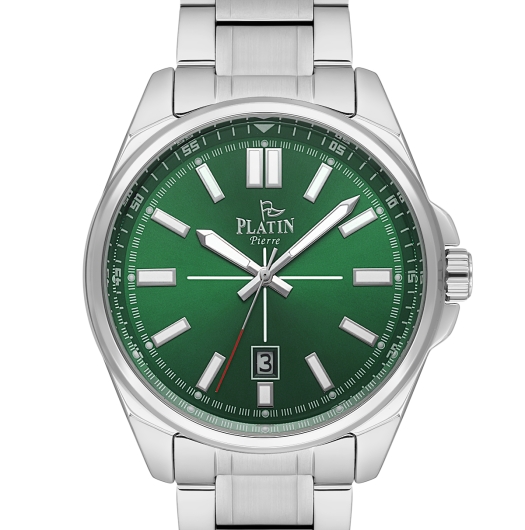 PLATİN PİERRE ERKEK KOL SAATİ