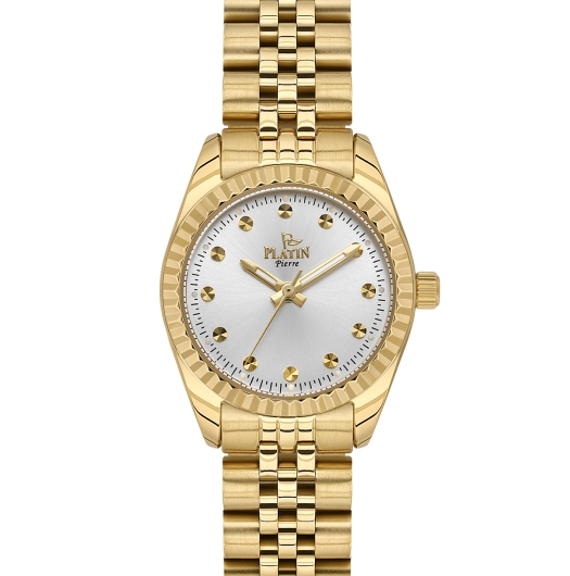 PLATİN PİERRE KADIN KOL SAATİ