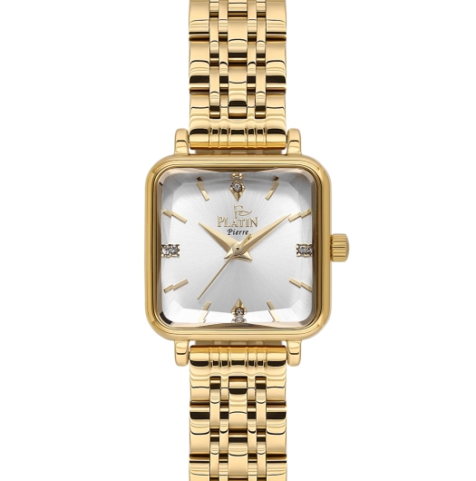PLATİN PİERRE KADIN KOL SAATİ