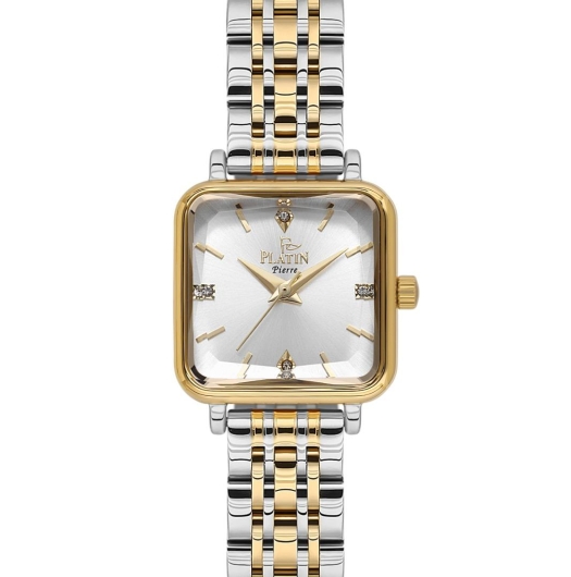 PLATİN PİERRE KADIN KOL SAATİ