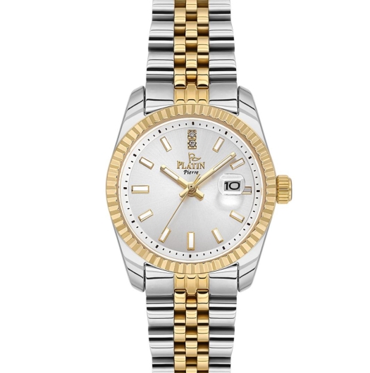 PLATİN PİERRE KADIN KOL SAATİ