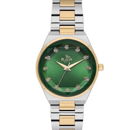 PLATİN PİERRE KADIN KOL SAATİ