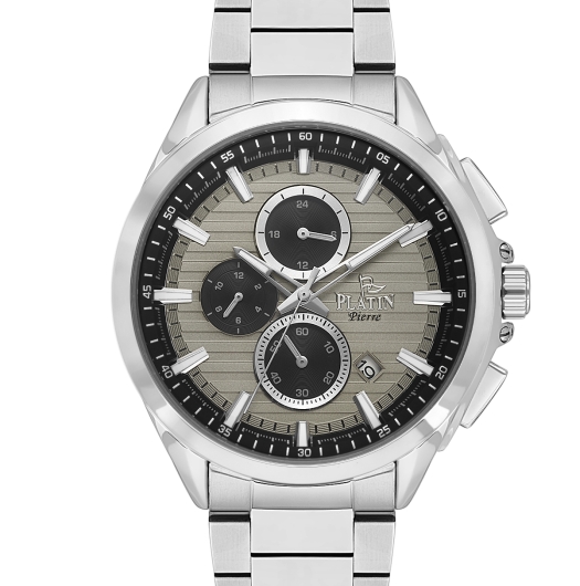 PLATİN PİERRE ERKEK KOL SAATİ