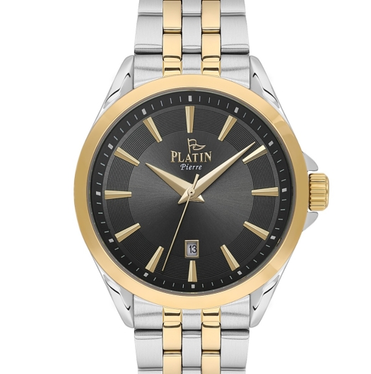 PLATİN PİERRE ERKEK KOL SAATİ