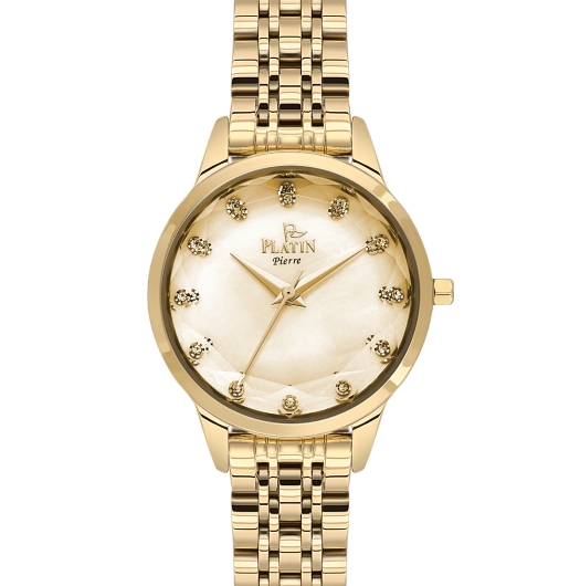 PLATİN PİERRE KADIN KOL SAATİ