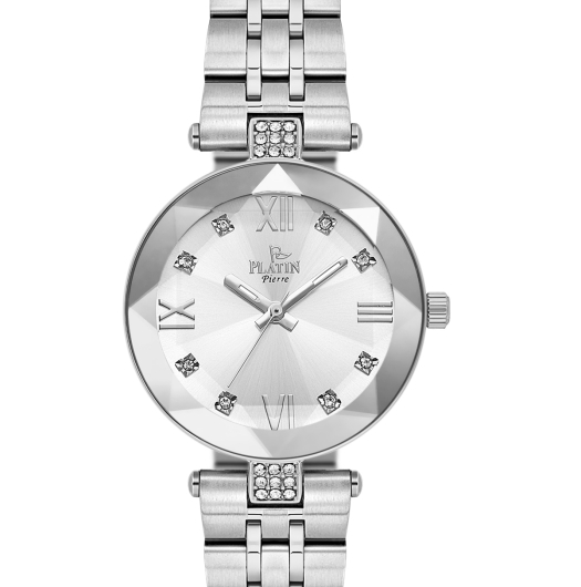 PLATİN PİERRE KADIN KOL SAATİ