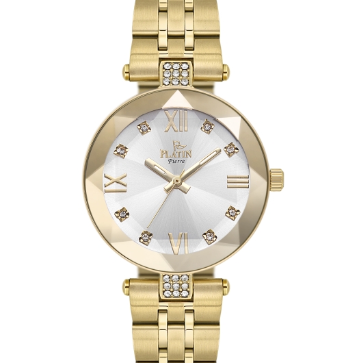 PLATİN PİERRE KADIN KOL SAATİ