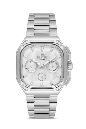 PLATİN PİERRE ERKEK KOL SAATİ