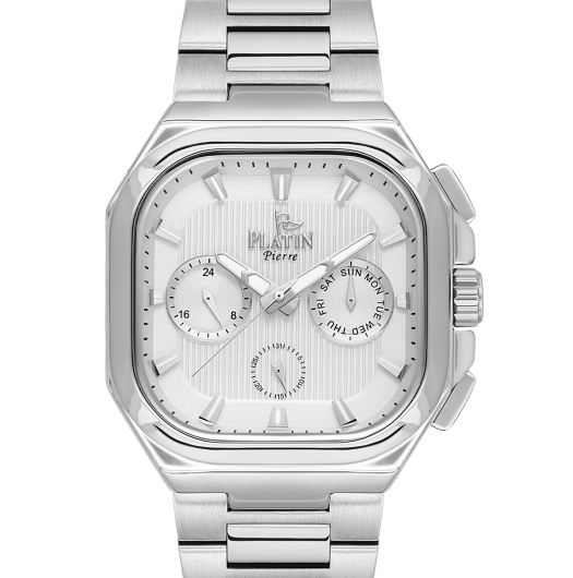 PLATİN PİERRE ERKEK KOL SAATİ