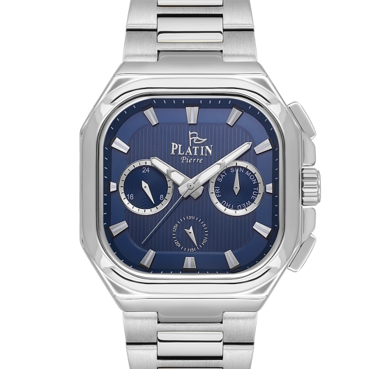 PLATİN PİERRE ERKEK KOL SAATİ