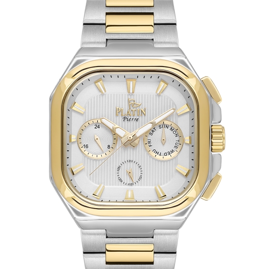 PLATİN PİERRE ERKEK KOL SAATİ
