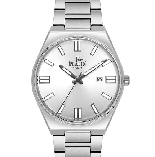 PLATİN PİERRE ERKEK KOL SAATİ