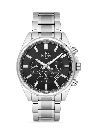 PLATİN PİERRE ERKEK KOL SAATİ
