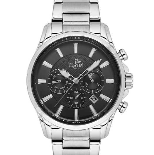 PLATİN PİERRE ERKEK KOL SAATİ