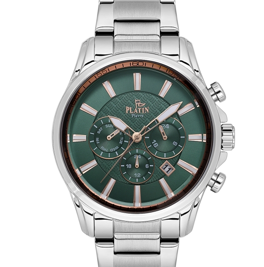 PLATİN PİERRE ERKEK KOL SAATİ