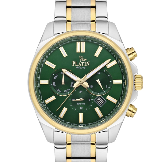 PLATİN PİERRE ERKEK KOL SAATİ