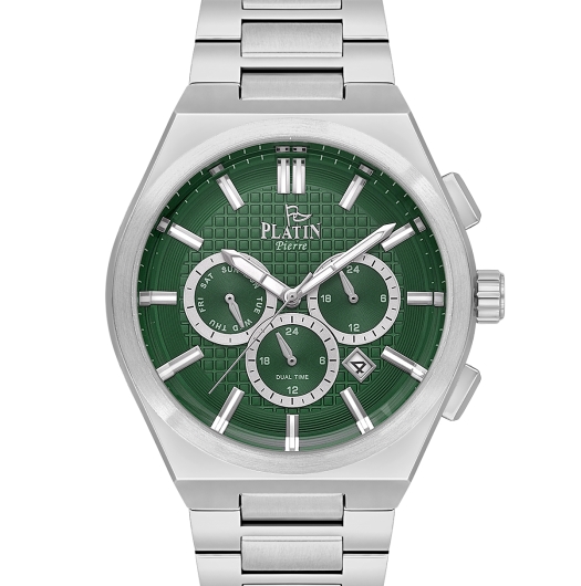 PLATİN PİERRE ERKEK KOL SAATİ