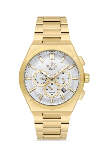 PLATİN PİERRE ERKEK KOL SAATİ