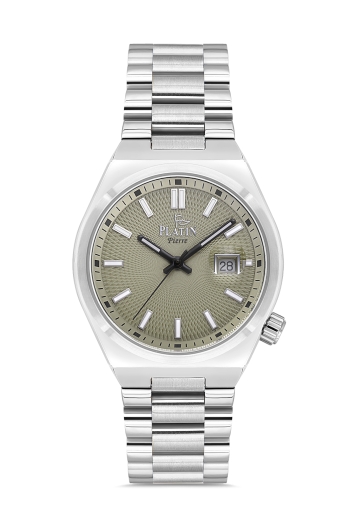 PLATİN PİERRE ERKEK KOL SAATİ