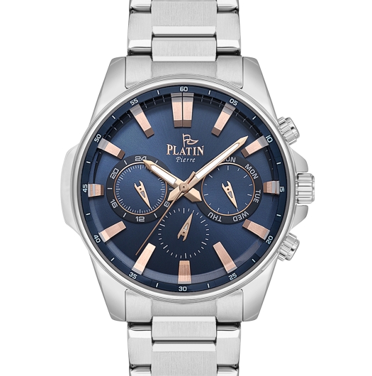 PLATİN PİERRE ERKEK KOL SAATİ