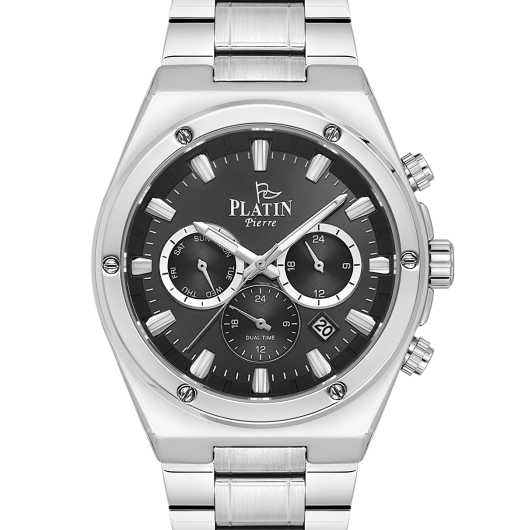 PLATİN PİERRE ERKEK KOL SAATİ