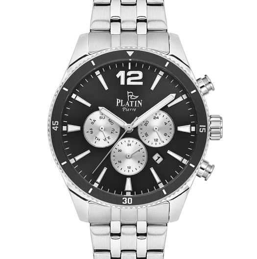 PLATİN PİERRE ERKEK KOL SAATİ