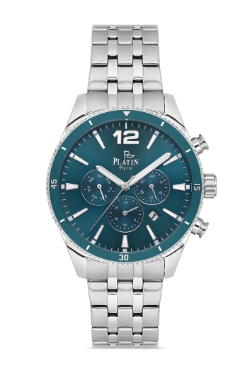 PLATİN PİERRE ERKEK KOL SAATİ