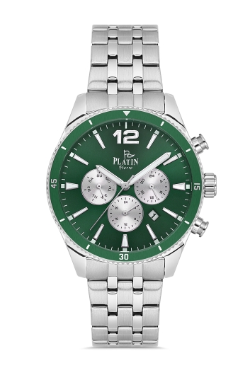 PLATİN PİERRE ERKEK KOL SAATİ
