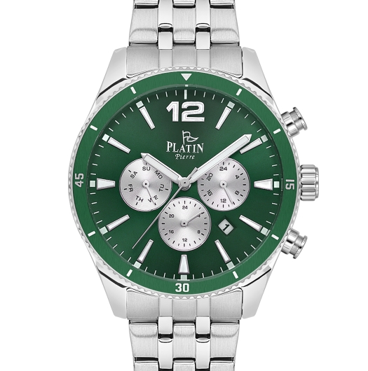 PLATİN PİERRE ERKEK KOL SAATİ
