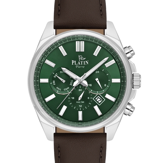 PLATİN PİERRE ERKEK KOL SAATİ