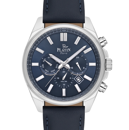 PLATİN PİERRE ERKEK KOL SAATİ