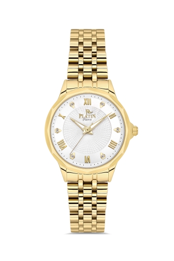 PLATİN PİERRE KADIN KOL SAATİ
