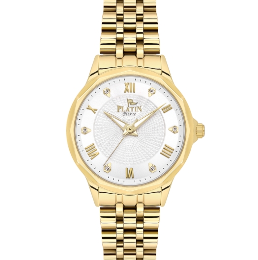 PLATİN PİERRE KADIN KOL SAATİ