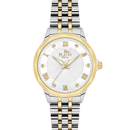 PLATİN PİERRE KADIN KOL SAATİ