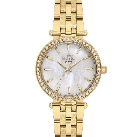 PLATİN PİERRE KADIN KOL SAATİ
