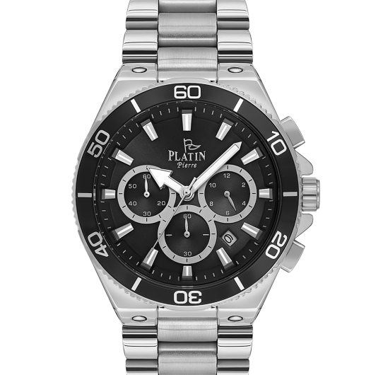 PLATİN PİERRE ERKEK KOL SAATİ