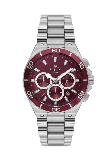 PLATİN PİERRE ERKEK KOL SAATİ