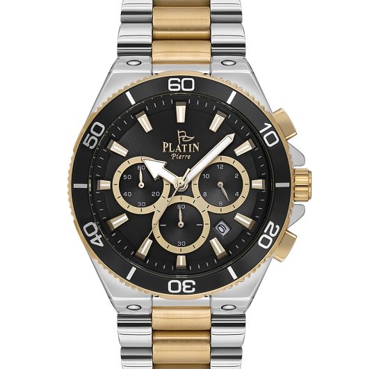 PLATİN PİERRE ERKEK KOL SAATİ