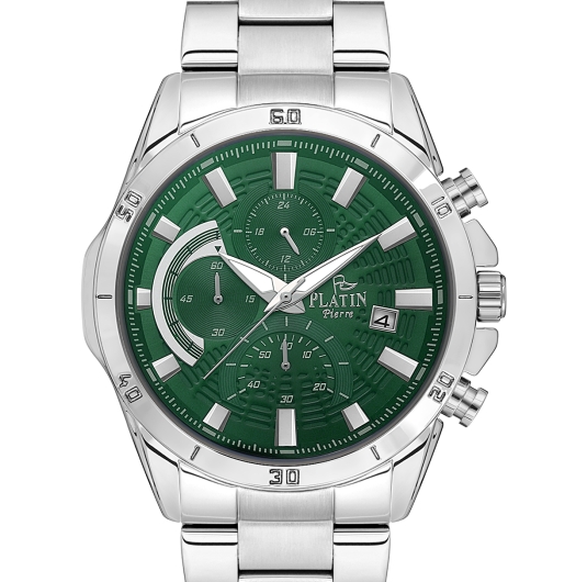 PLATİN PİERRE ERKEK KOL SAATİ