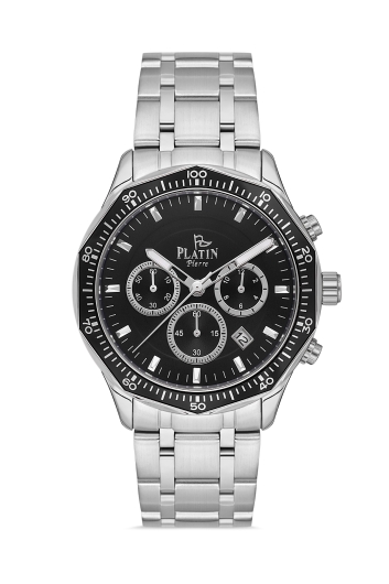 PLATİN PİERRE ERKEK KOL SAATİ