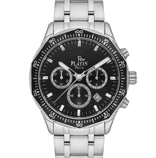 PLATİN PİERRE ERKEK KOL SAATİ
